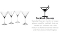 Mikasa "Clear Cheers" Martini Glasses, Set Of 4